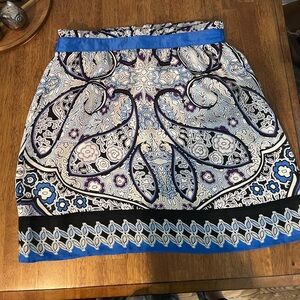 Floral paisley skirt!